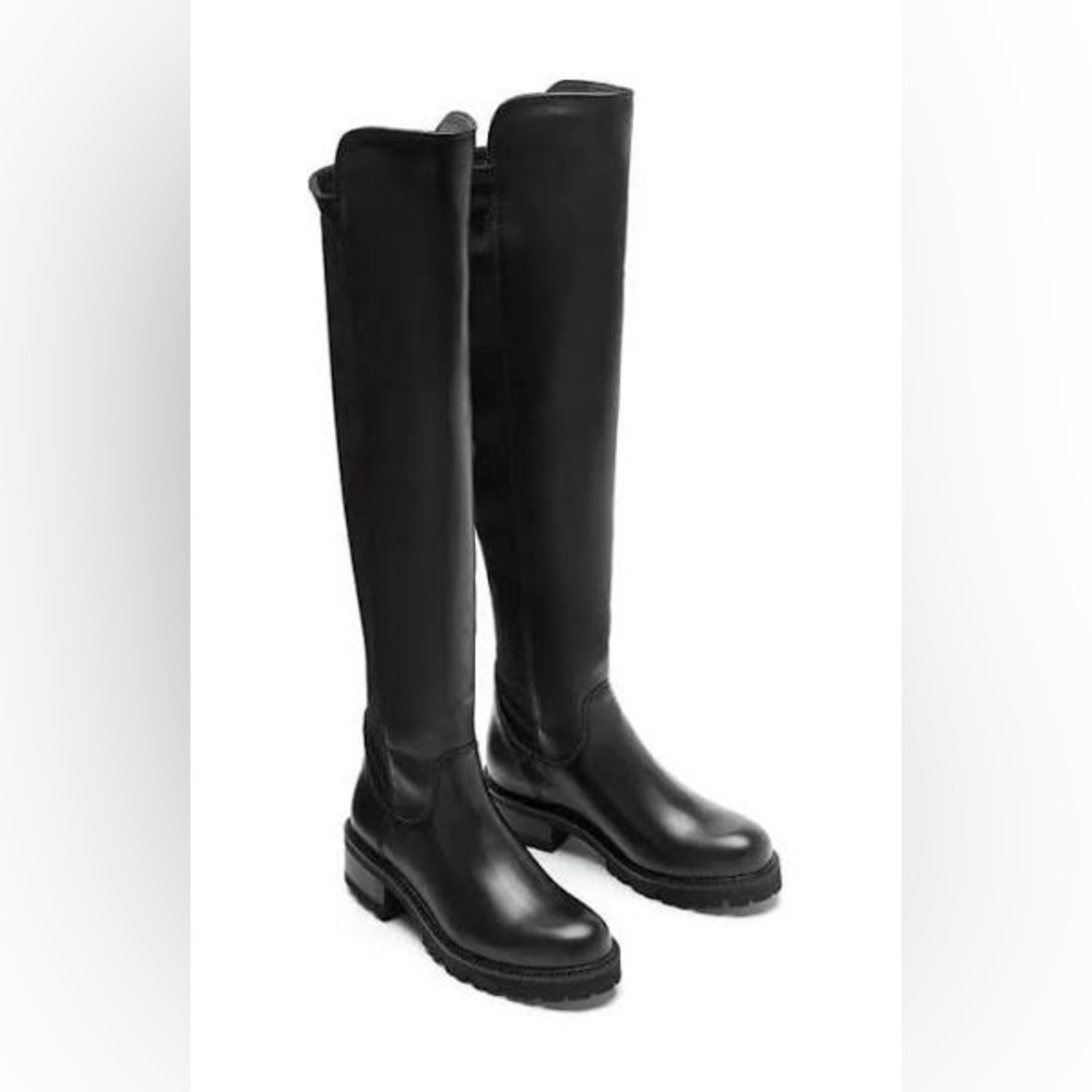 La Canadienne Catherine Black Over the Knee Waterproof Boots